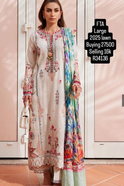 FARAH TALIB AZIZ LAWN R34236