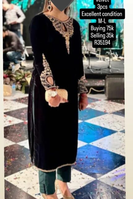 RAMSHA BILAL VELVET R35194