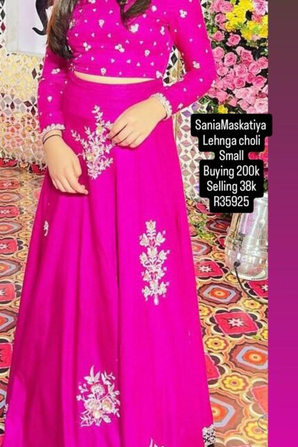 SANIAMASKATIYA LEHNGA CHOLI R35925