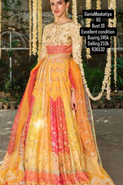 SANIAMASKATIYA LEHNGA CHOLI R36132