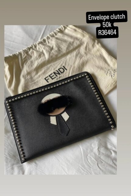 FENDI ENVELOPE CLUTCH R36464