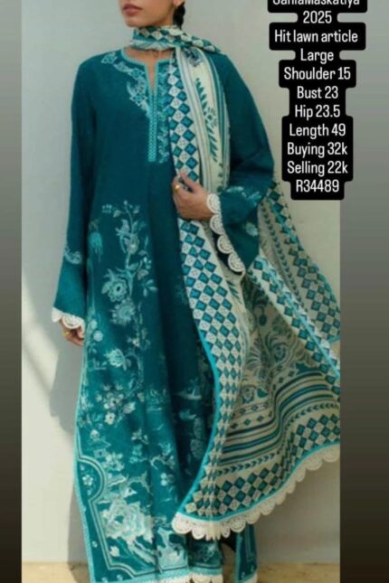 SANIAMASKATIYA LAWN R36724