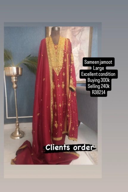 SAMEEN JAMOOT R38214