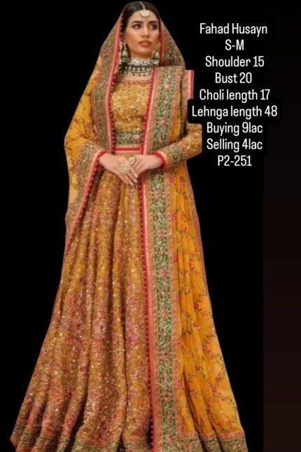 FAHAD HUSSAYN BRIDAL P2-251